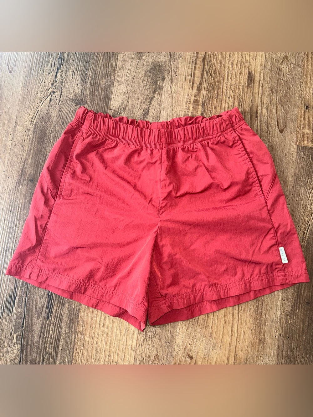 Aerie Shorts XS Red Offline Athletic Lounge Pockets Elastic Waist Pull On